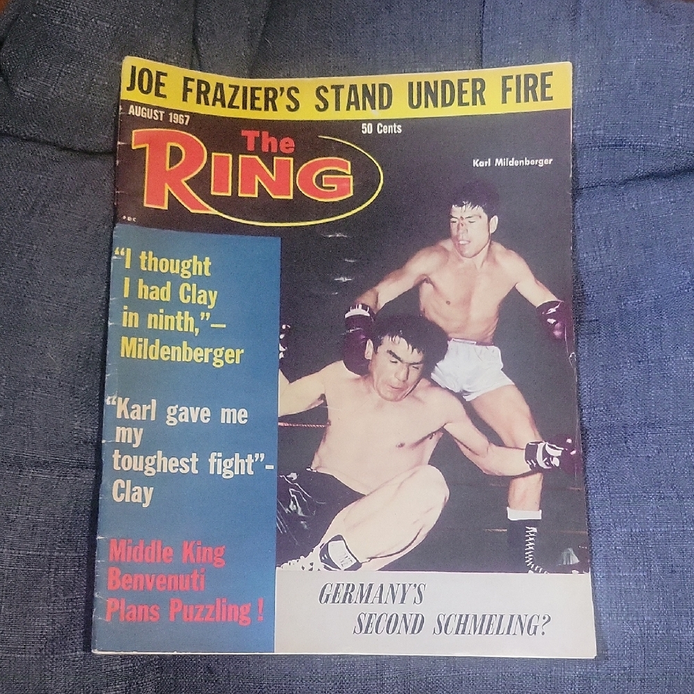 The Ring Magazine August 1967 Issue